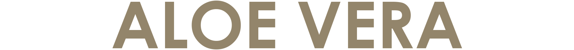 Aloe Vera